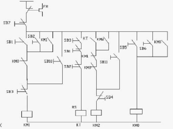 繼電器梯形邏輯圖