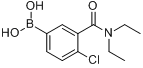 4-氯-3-（N,N-二乙基氨甲醯基）苯基硼酸