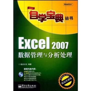 Excel 2007數據管理與分析處理