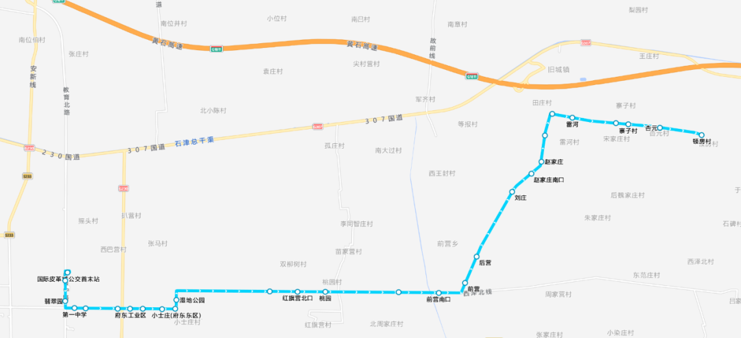 辛集公交107路