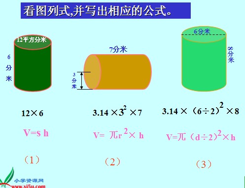 圓柱體積公式 公式 釋義 圓周率 中文百科全書