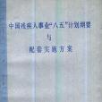 中國殘疾人事業“八五”計畫綱要與配套實施方案