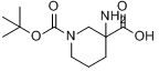 1-Boc-3-氨基哌啶-3-羧酸