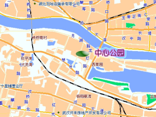 華潤置地中央公園商業街位置圖