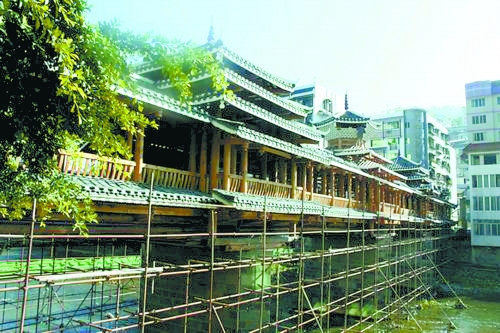 龍勝南門風雨橋