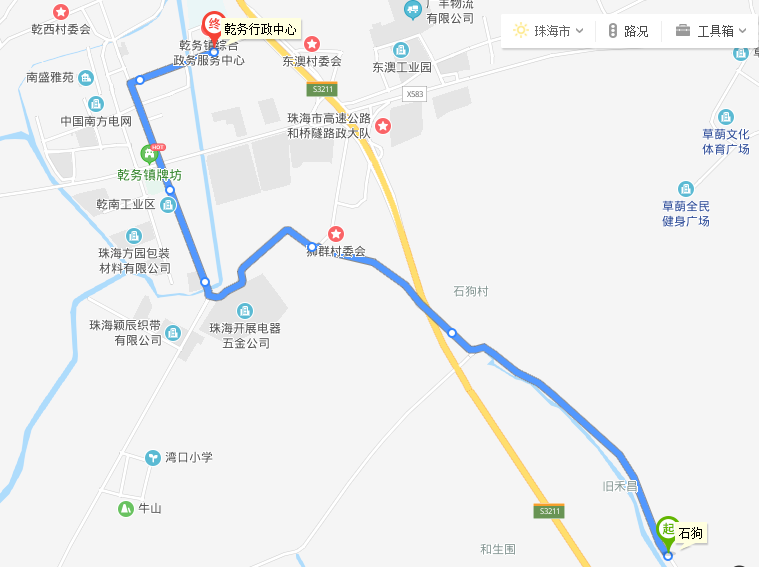 珠海公交Z264路