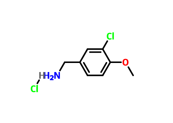 3-氯-4-甲氧基苄胺鹽酸