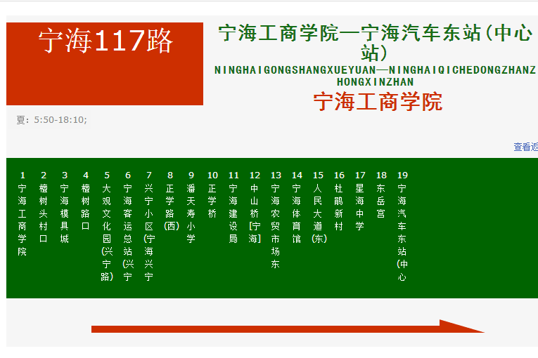 寧波公交寧海117路