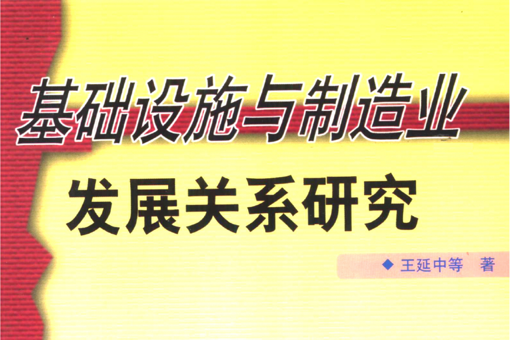 基礎設施與製造業發展關係研究