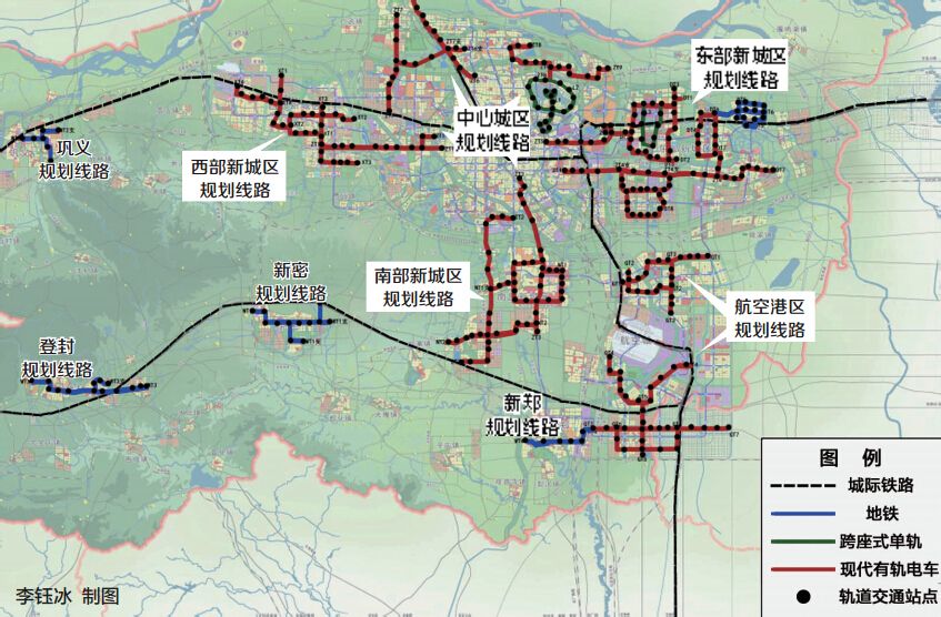 鄭州有軌電車規劃