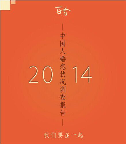 2014中國人婚戀狀況調查報告