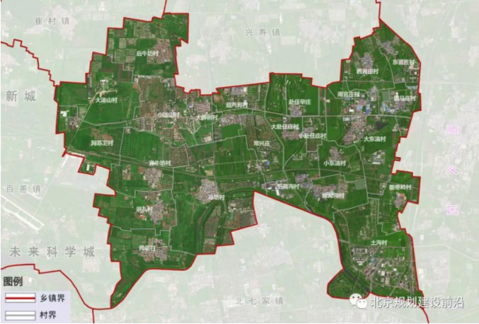 北京市昌平區小湯山鎮國土空間規劃（2020年一2035年）