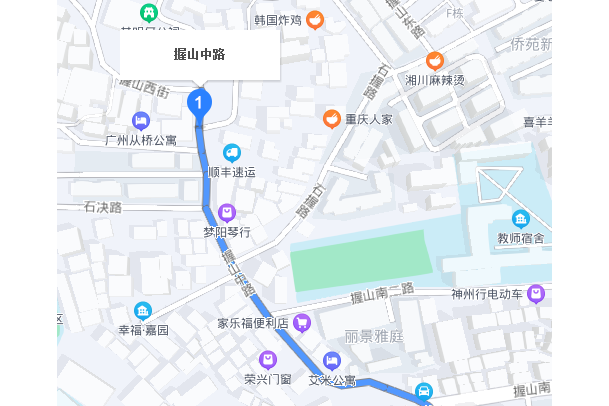 握山中路