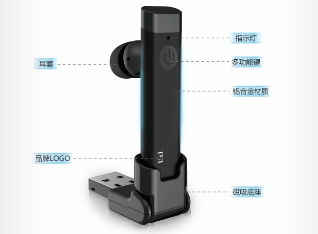 U&I全自動智慧型車載藍牙耳機