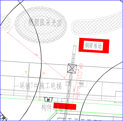 橢圓形鋼結構採光頂無胎架安裝施工工法