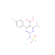 4-（4-氟苯基）-6-異丙基-2-[（N-甲基-N-甲磺醯）氨基]嘧啶-5-羧酸甲酯