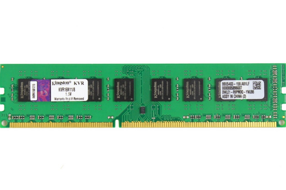 金士頓8GB DDR3 1600(KVR16N11/8)