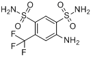 4-氨基-6-（三氟甲基）苯-1,3-二磺醯胺