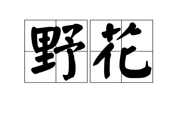 野花(詞語解釋)