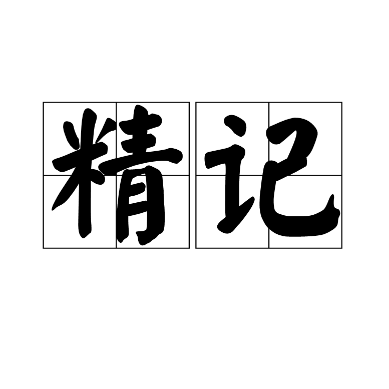 精記