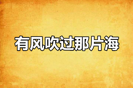 有風吹過那片海