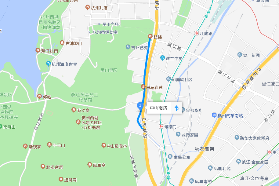 中山南路423-445號