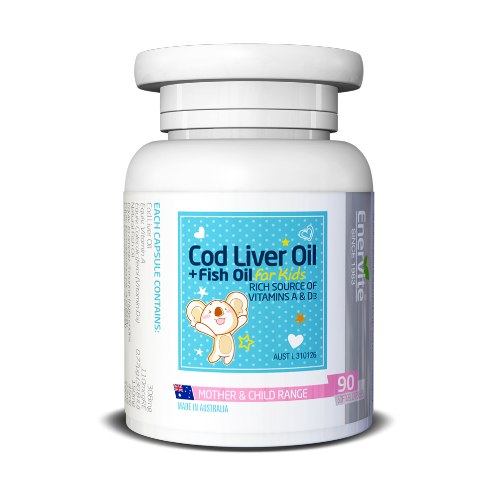 兒童魚肝油Cod Liver Oil + Fish Oil