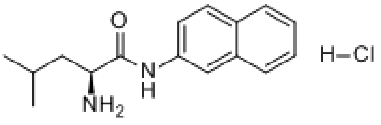 L(+)-亮氨醯-2-萘基鹽酸氨