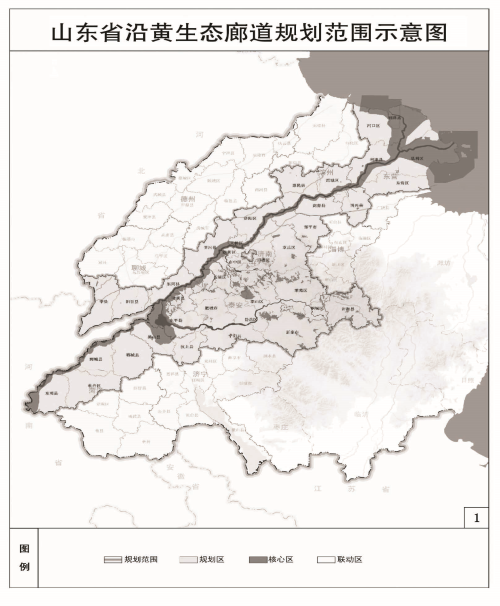 山東省沿黃生態廊道保護建設規劃（2023—2030年）