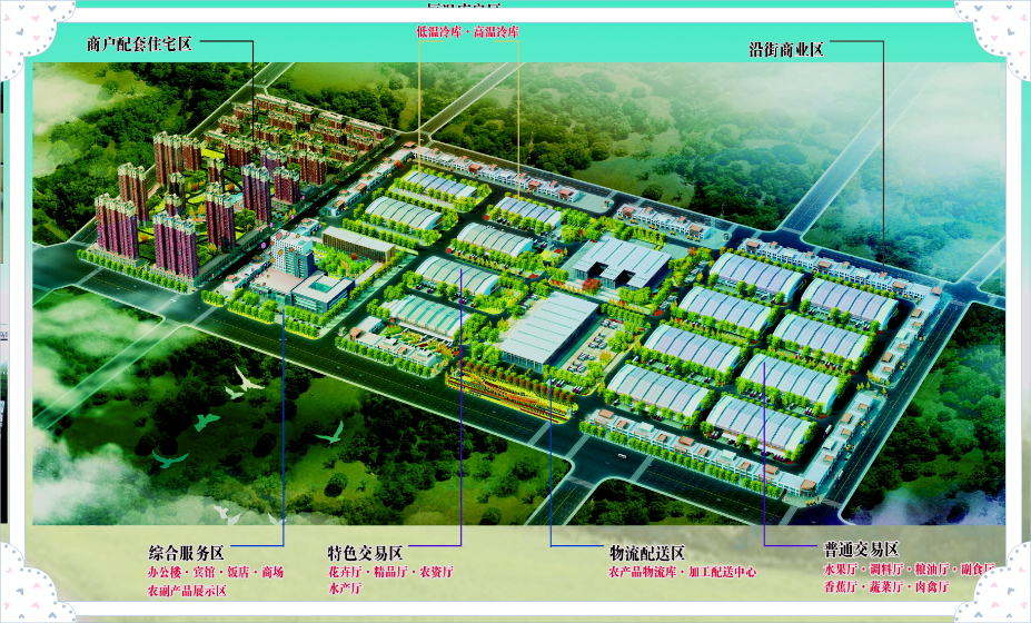 大同新發地農產品批發冷鏈物流園