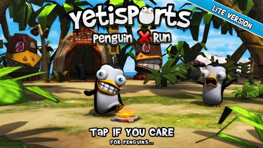 企鵝快跑俯視3D Yetisports Penguin X Run