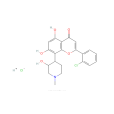 (-)-2-（2-氯苯基）-5,7-二羥基-8-[(3S,4R)-3-羥基-1-甲基-4-哌啶基]-4H-1-苯並吡喃-4-酮鹽酸鹽