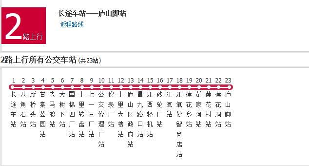 九江公交2路