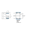 SKF GEZ304TXE-2LS軸承