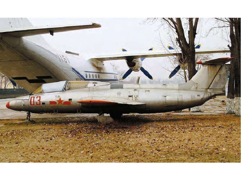 中國空軍退役的L-29教練機