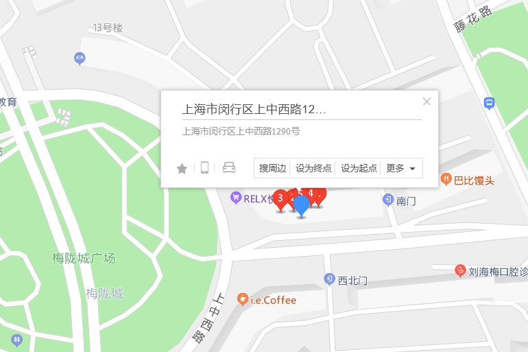 上中西路1290號