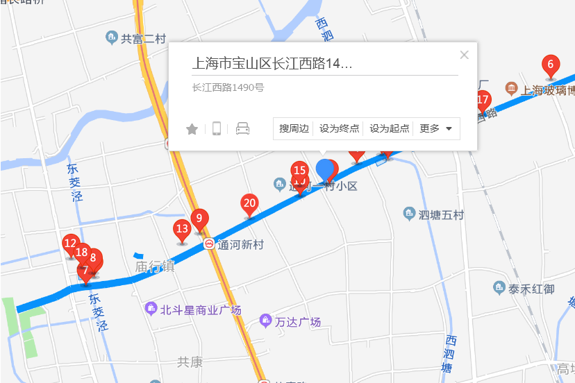 長江西路1490號