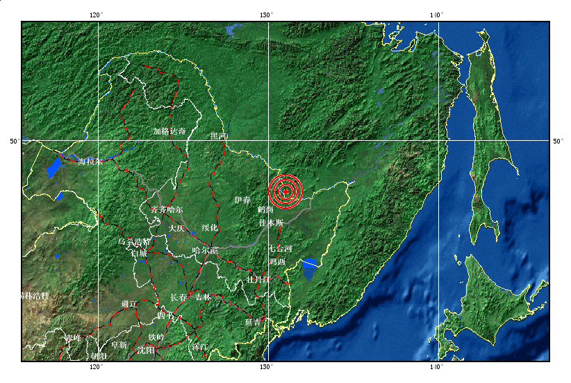 6.18中俄交界處地震