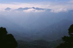 出雲山自然保留區風光