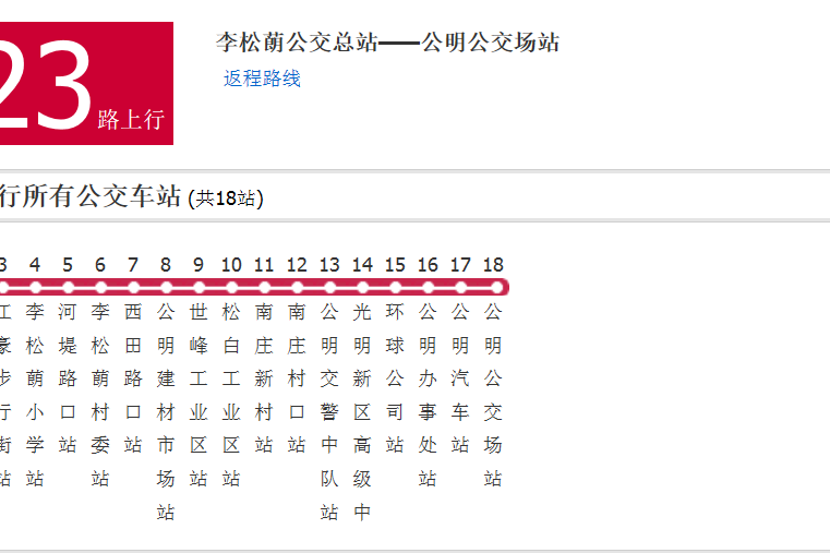 深圳公交723路