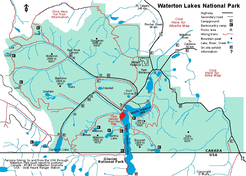 瓦特頓湖國家公園