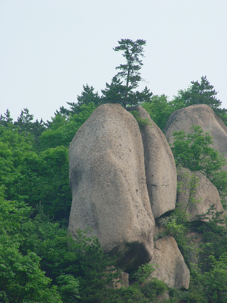 花崗石山嶽景觀