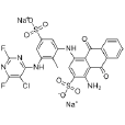1-氨基-4-[[3-[（5-氯-2,6-二氟-4-吡啶基）氨基]-2-甲基-5-磺苯]氨基]-9,10-二氫-9,10-二氧代蒽-2-磺酸二鈉