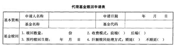 證券投資基金代理業務