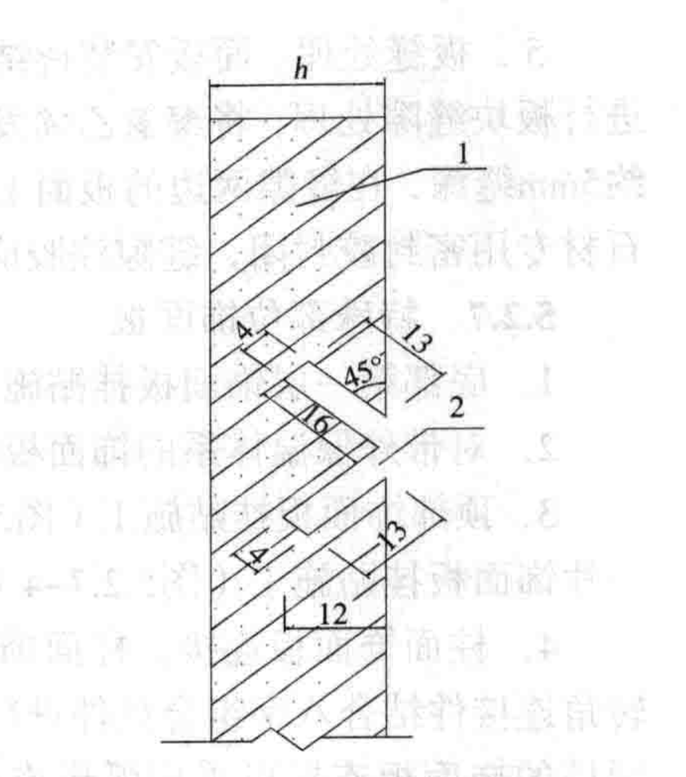 飾面板嵌入式植筋與八字背槽式掛件組合掛貼施工工法