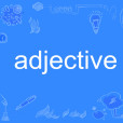 adjective