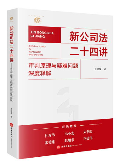 新公司法二十四講：審判原理與疑難問題深度釋解