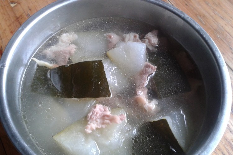 冬瓜碎肉湯