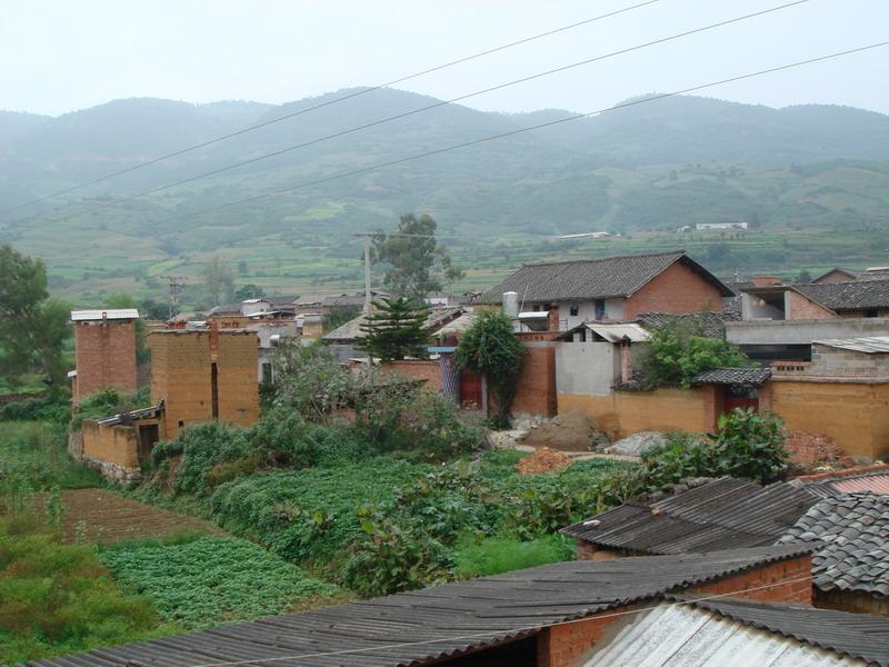 王古川上寨村村莊近景