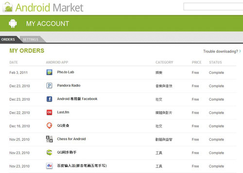 Android Market